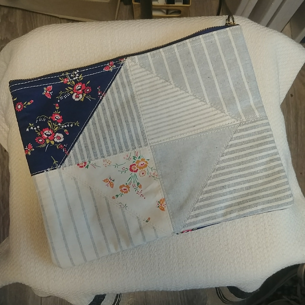 Madewell / The New Denim Project zipper pouch